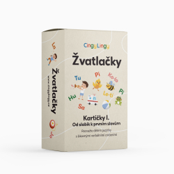 Žvatlačky I. – Od slabik k prvním slovům Žvatlačky I. – Od slabik k prvním slovům